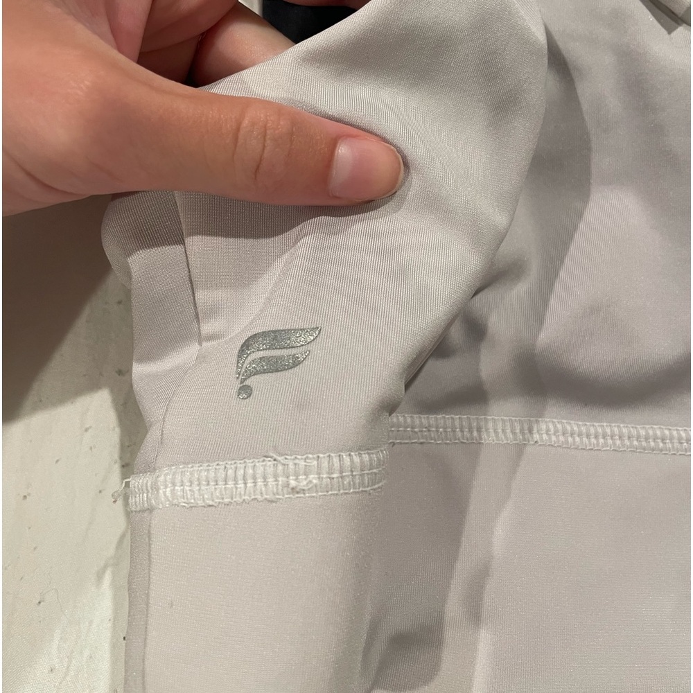 FABLETICS White/Black reversible sports bra